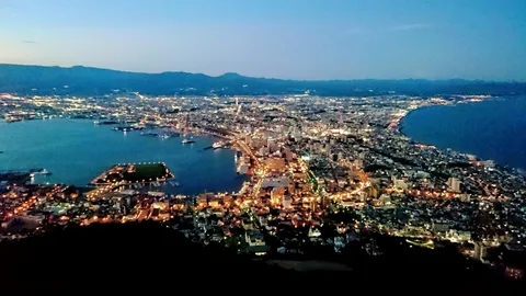 夜景に煌めく港町の息吹