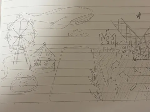夢と現実の奇妙な遊園地