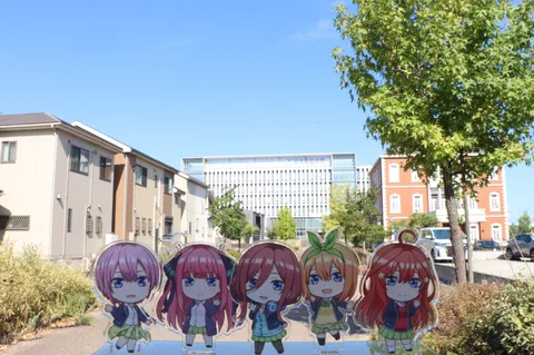 五等分の日常、青空の下で