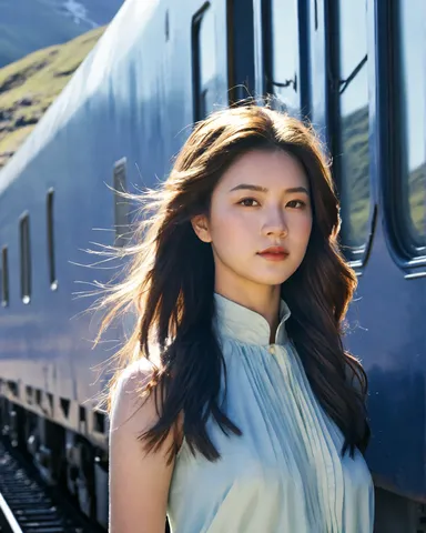 風と光の鉄道風景