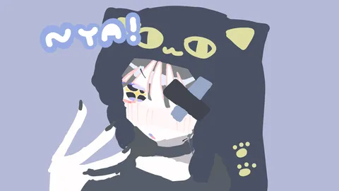 猫の影と仮面の瞬間